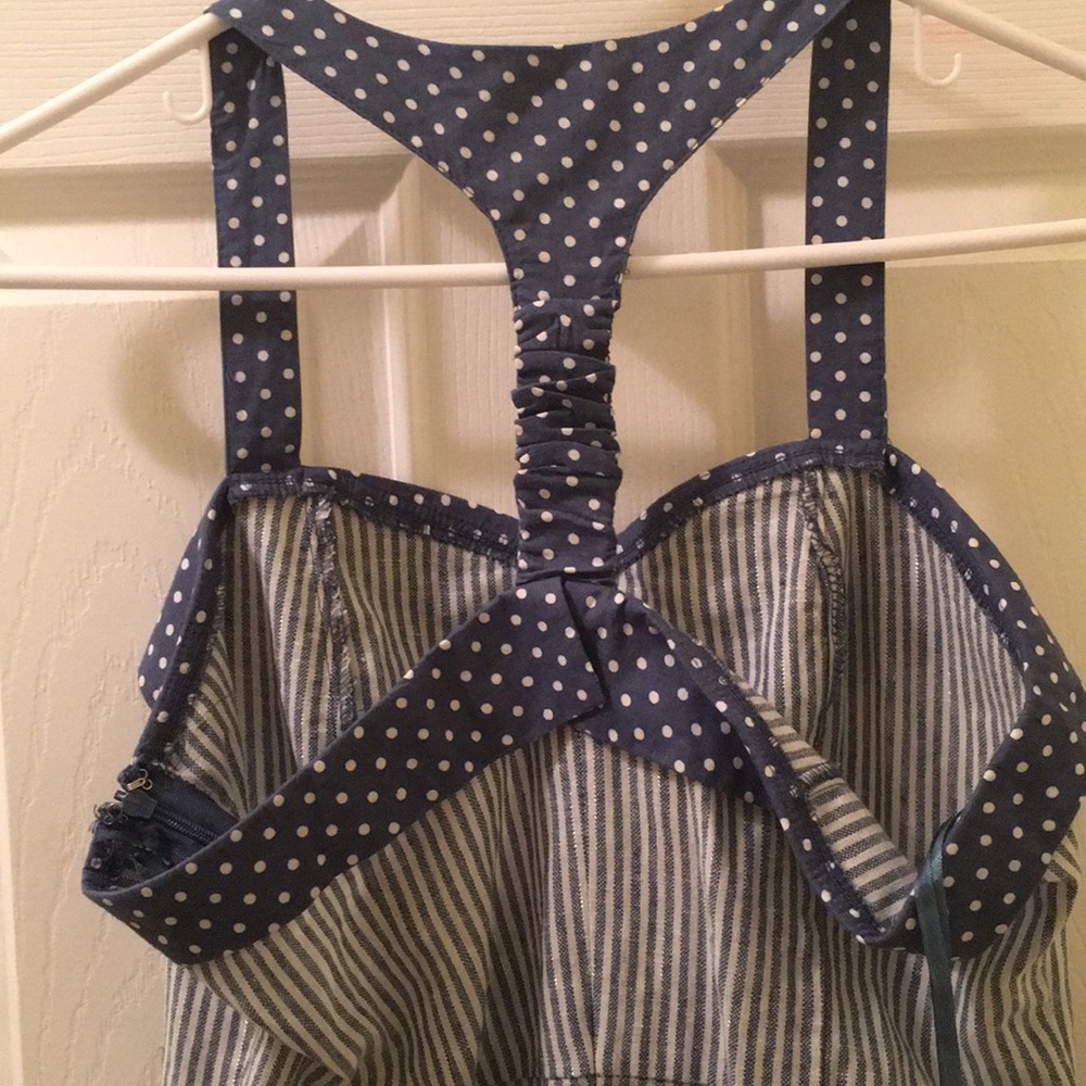 Pinup Stripe Minidress - Picture 3 of 4